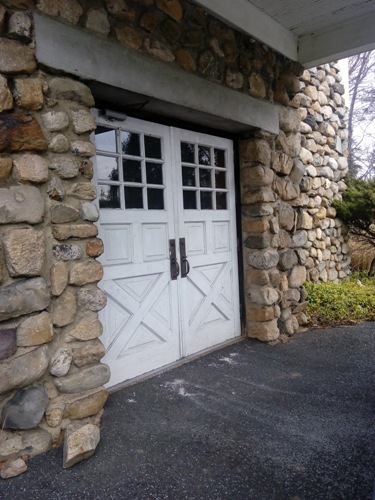Stony Point Center Stone House Entrance