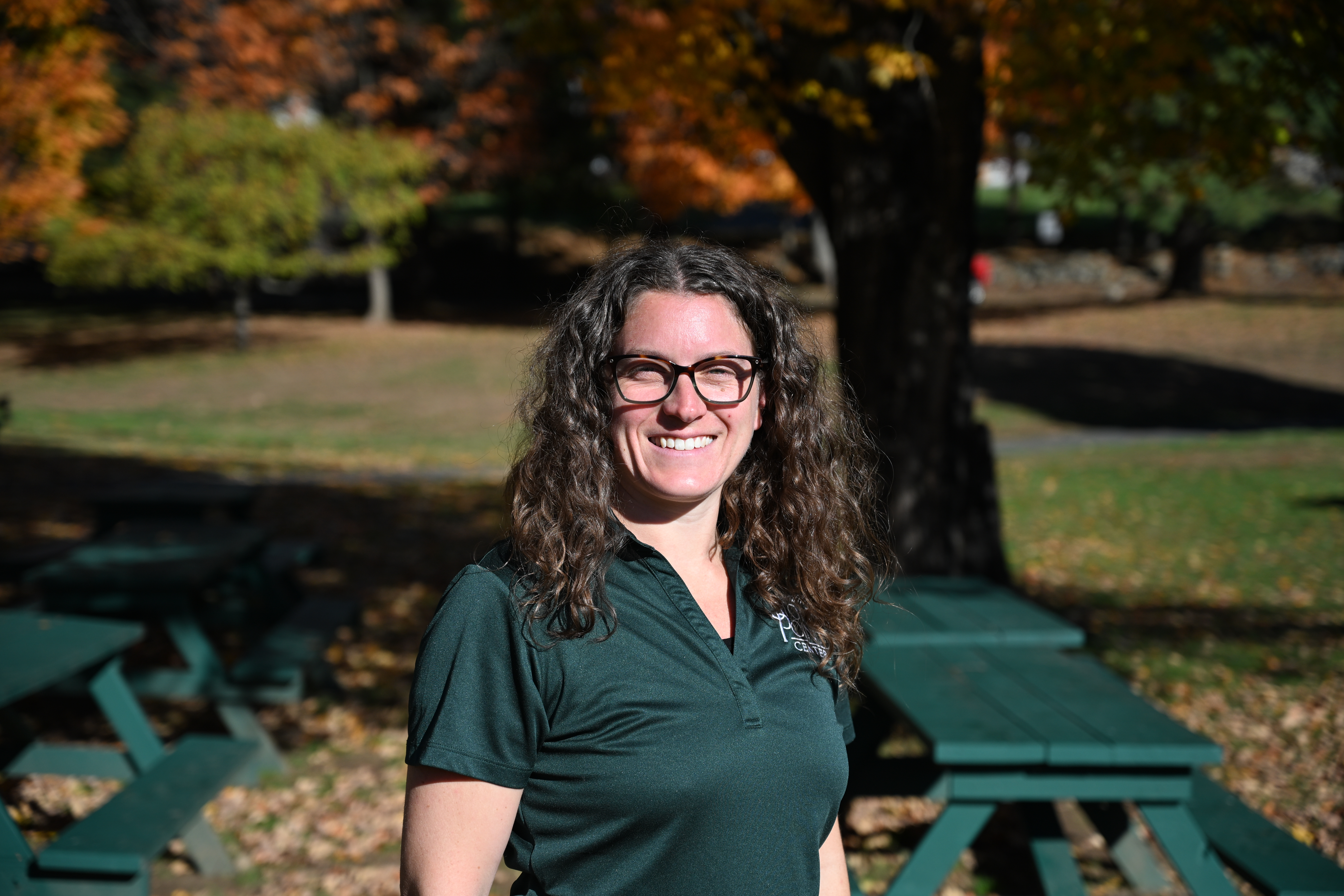 Photo of Chelsea deLisser, co-director of Stony Point Center